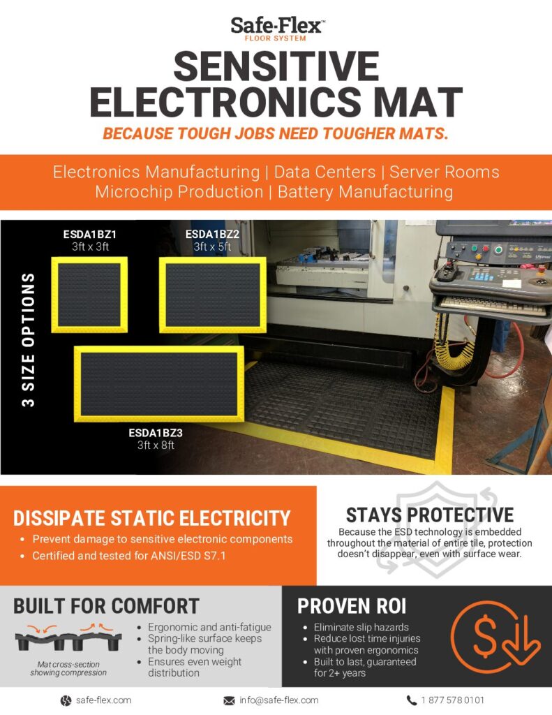 thumbnail of Safe-Flex Sensitive Electronics Mat