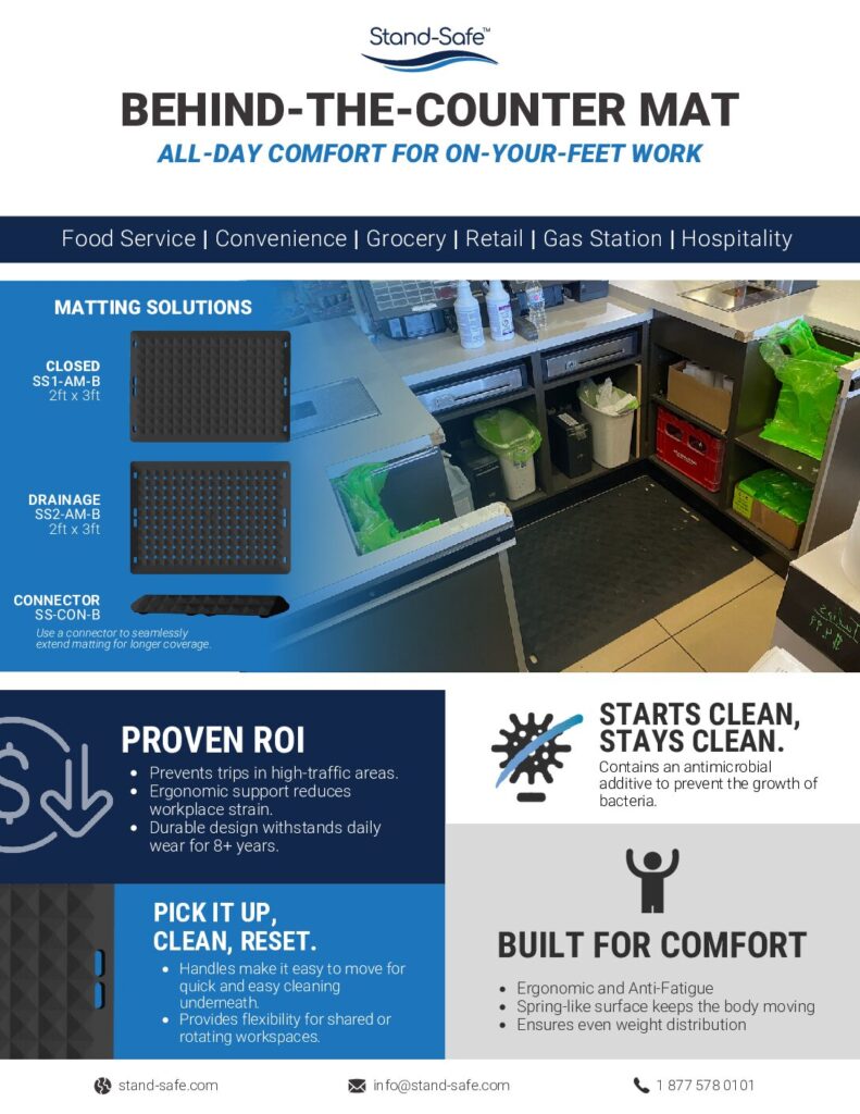 thumbnail of Stand-Safe Behind-the-Counter Mat